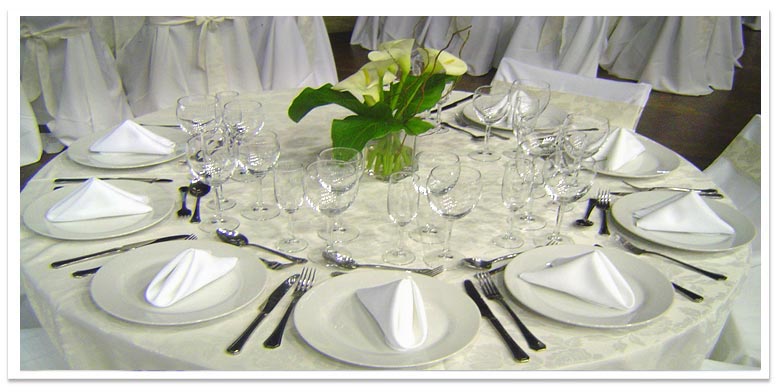 Vajilla para on sale eventos